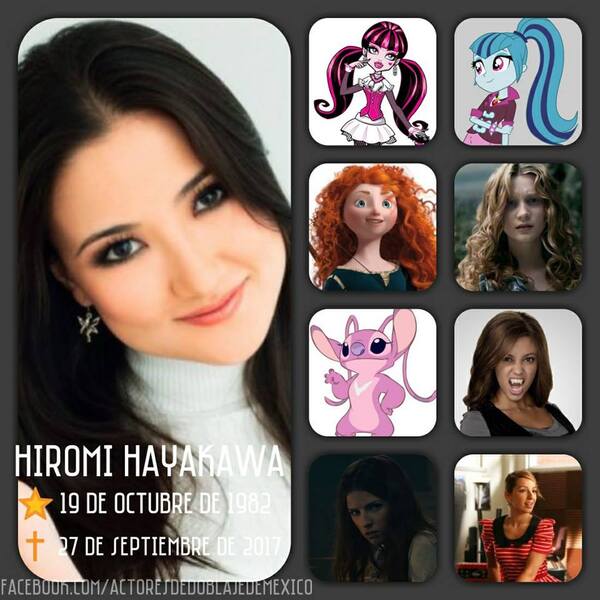 Size: 960x960 | Tagged: safe, derpibooru import, sonata dusk, equestria girls, rainbow rocks, angel (lilo and stitch), beauty and the beast, belle, draculaura, hiromi hayakawa, irl, latin american, merida, mexico, monster high, photo, rest in peace, voice actor