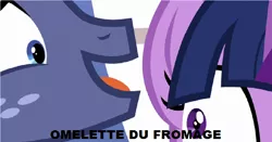 Size: 1132x592 | Tagged: alicorn, derpibooru import, dexter's laboratory, edit, edited screencap, omelette du fromage, once upon a zeppelin, safe, screencap, star tracker, twilight sparkle, twilight sparkle (alicorn)