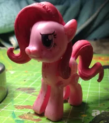 Size: 1623x1832 | Tagged: artist:grapefruitface1, custom, derpibooru import, figure, fluttershy, grumpy, halloween, holiday, irl, mane, my little pony pop!, painted, photo, pinkamena diane pie, pinkie pie, safe, solo, toy