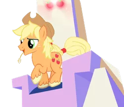 Size: 405x350 | Tagged: safe, artist:rememberstar, derpibooru import, applejack, pony, applejack (male), rule 63, simple background, solo, transparent background