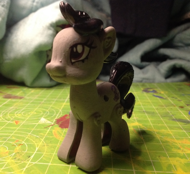 Size: 2114x1936 | Tagged: artist:grapefruitface1, custom, derpibooru import, irl, merchandise, missing accessory, my little pony pop!, octavia melody, painted, photo, safe, solo, toy