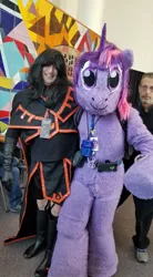 Size: 528x960 | Tagged: carly carmine, clothes, cosplay, costume, crossdressing, dark signer, derpibooru import, fursuit, human, irl, irl human, photo, safe, twilight sparkle, yu-gi-oh!, yu-gi-oh! 5d's