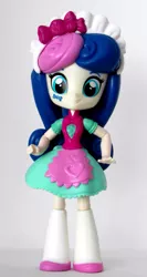 Size: 721x1357 | Tagged: safe, artist:whatthehell!?, derpibooru import, bon bon, sweetie drops, equestria girls, clothes, coping, doll, equestria girls minis, irl, photo, shoes, skirt, toy