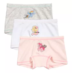 Size: 2598x2613 | Tagged: safe, derpibooru import, fluttershy, pinkie pie, rainbow dash, pony, boyshorts, clothes, h&m, irl, merchandise, panties, photo, pink underwear, pony print underwear, underwear, white underwear