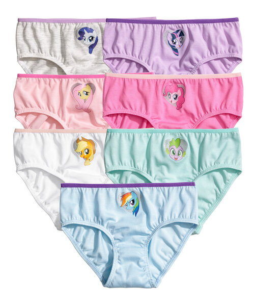 5 Pack My Little Pony Briefs