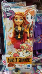 Size: 675x1200 | Tagged: safe, derpibooru import, official, sunset shimmer, twilight sparkle, twilight sparkle (alicorn), alicorn, pony, unicorn, equestria girls, equestria girls series, doll, human ponidox, self ponidox, solo, toy