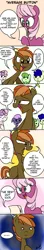 Size: 500x2814 | Tagged: safe, artist:emositecc, derpibooru import, button mash, cheerilee, sweetie belle, earth pony, pony, unicorn, ..., :|, comic, dialogue, eyes closed, faic, female, male, smiling