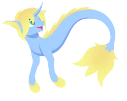 Size: 1682x1345 | Tagged: artist:mynder, derpibooru import, lineless, oc, oc:art's desire, safe, sea pony, simple background, solo, transparent background, unofficial characters only