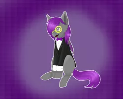 Size: 1080x864 | Tagged: safe, derpibooru import, oc, unofficial characters only, bat pony, abstract background, bat pony oc, bat wings, bowtie, clothes, cufflinks, cuffs (clothes), female, glasses, mare, monocle, solo, suit, wings