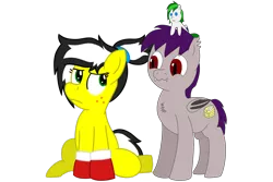 Size: 3000x2000 | Tagged: safe, artist:coldfire, artist:toyminator900, derpibooru import, oc, oc:coldfire (bat pony), oc:soothing leaf, oc:uppercute, unofficial characters only, bat pony, earth pony, pony, 2018 community collab, derpibooru community collaboration, plushie, simple background, transparent background, uppercold