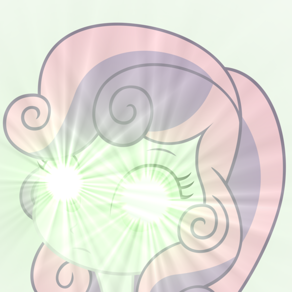 Size: 3000x3000 | Tagged: safe, derpibooru import, edit, sweetie belle, equestria girls, glowing eyes, glowing eyes meme, meme, simple background, solo, stare, sweetie belle's stare, thot begone, transparent background