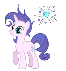 Size: 1840x1989 | Tagged: safe, artist:velveagicsentryyt, derpibooru import, oc, oc:aurora (tempest's mother), unofficial characters only, pony, unicorn, base used, cutie mark background, female, mare, previous generation, raised hoof, simple background, solo, transparent background
