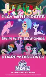 Size: 564x949 | Tagged: alicorn, applejack, boyle, dare to discover, derpibooru import, fluttershy, lix spittle, mane seven, mane six, mullet (character), murdock, my little pony: the movie, official, parrot pirates, pinkie pie, pinkie pirate, pinterest, pirate, pirate applejack, pirate fluttershy, pirate pinkie pie, pirate rarity, play with pirates, princess skystar, rainbow dash, rarity, safe, seaponified, seapony (g4), seapony pinkie pie, seapony rarity, species swap, spike, swim with seaponies, twilight sparkle, twilight sparkle (alicorn)