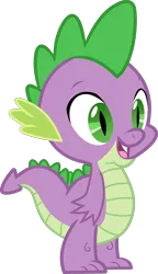 Size: 1226x2134 | Tagged: a hearth's warming tail, artist:frownfactory, derpibooru import, dragon, male, safe, simple background, solo, spike, svg, .svg available, transparent background, vector