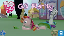 Size: 1191x670 | Tagged: 3d, artist:gameact3, caterpie, derpibooru import, download at source, g3, g3 to g4, generation leap, gmod, pokémon, rarity, rarity (g3), safe