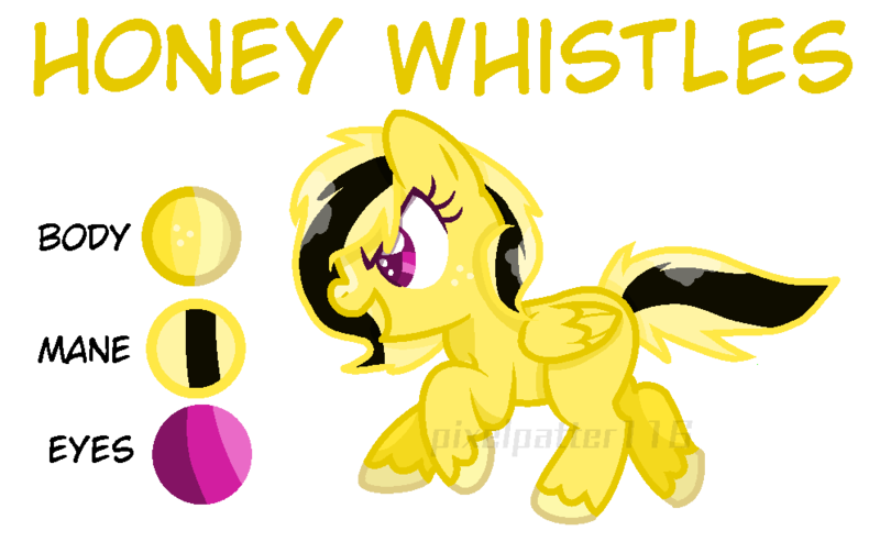 Size: 995x626 | Tagged: safe, artist:pixelpatter116, derpibooru import, oc, oc:honey whistles, unofficial characters only, earth pony, pony, offspring, parent:rainbow dash, parent:soarin', parents:soarindash, reference sheet, simple background, solo, transparent background, unshorn fetlocks