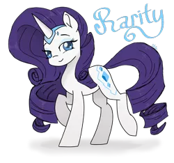 Size: 1200x1125 | Tagged: safe, artist:chautung, derpibooru import, rarity, pony, unicorn, leak, spoiler:g5, female, g5, mare, rarity (g5), simple background, smiling, solo, transparent background