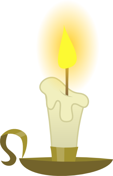 Size: 368x574 | Tagged: artist:misteraibo, candle, candlestick, derpibooru import, fire, no pony, object, owl's well that ends well, resource, safe, simple background, .svg available, transparent background, vector