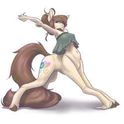 Size: 1024x1024 | Tagged: :>, anthro, anthro centaur, armpits, artist:komainumidoriyama, belly button, centaur, clothes, cutie mark, derpibooru import, erect nipples, lidded eyes, looking at you, nipple outline, oc, ponytaur, simple background, smiling, solo, stretching, suggestive, sunglasses, taur, transparent background, unofficial characters only, unshorn fetlocks