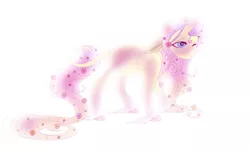 Size: 1024x614 | Tagged: safe, artist:kiara-kitten, derpibooru import, fluttershy, pony, unicorn, leak, spoiler:g5, fluttershy (g5), g5, race swap, solo, unicorn fluttershy