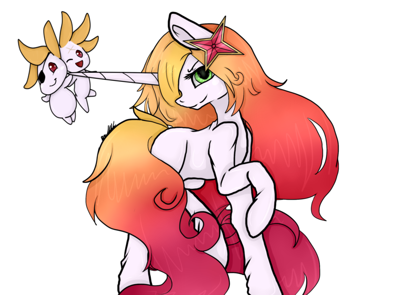 Size: 2500x1800 | Tagged: safe, artist:crazysurprise, derpibooru import, ponified, pony, unicorn, female, league of legends, mare, miss fortune (league of legends), simple background, solo, transparent background