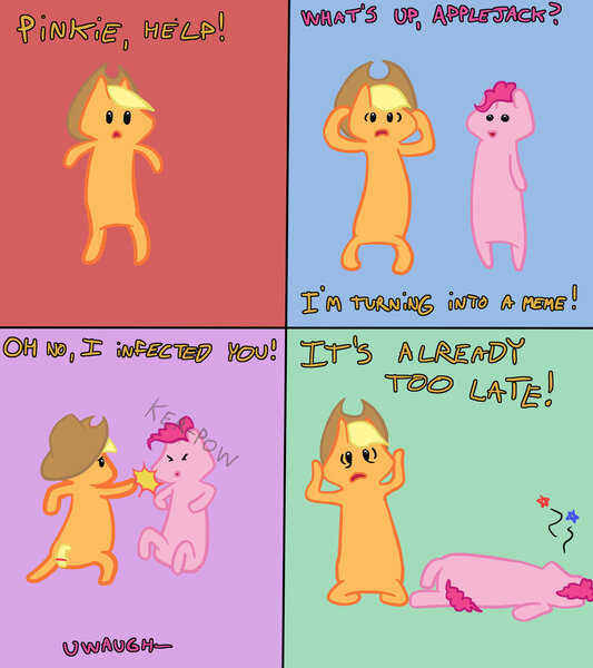 Size: 1280x1440 | Tagged: applejack, artist:lord-destrustor, comic, derpibooru import, dialogue, loss edit, loss (meme), meme, pinkie pie, punch, safe