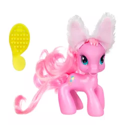 Size: 400x400 | Tagged: brush, bunny ears, derpibooru import, g3.5, irl, photo, pinkie pie (g3), safe, solo, toy