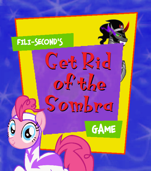 Size: 552x625 | Tagged: artist needed, card game, derpibooru import, edit, fili-second, fili-second! & the sombra from outer space!, king sombra, old maid, pinkie pie, power ponies, safe, series:pony tales, superhero, veggietales
