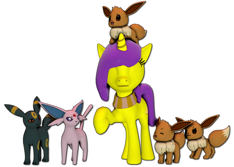 Pokémon X and Y Eevee Umbreon Jolteon Espeon, lemon grass, mammal, fauna,  tail png