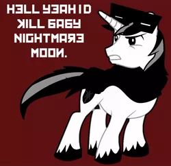 Size: 750x725 | Tagged: safe, derpibooru import, nightmare moon, shining armor, communism, cyrillic, jeb!, russian