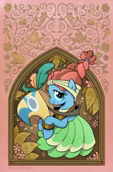 Size: 787x1195 | Tagged: artist:brendahickey, cover, derpibooru import, healer's mask, idw, legends of magic, mask, meadowbrook, meadowcute, safe, solo, spoiler:comic, spoiler:comiclom6