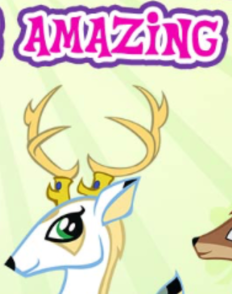 Size: 565x717 | Tagged: amazing, cropped, deer, derpibooru import, gameloft, king aspen, meme, safe, wow! glimmer