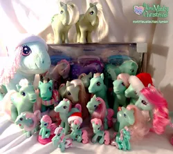 Size: 524x468 | Tagged: safe, derpibooru import, minty, minty (g1), pony, g1, g3, g3.5, irl, photo, toy