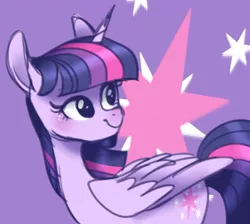 Size: 532x477 | Tagged: alicorn, artist:s1nb0y, cutie mark, cutie mark background, derpibooru import, safe, shading, smiling, solo, twilight sparkle, twilight sparkle (alicorn)