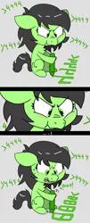 Size: 848x2091 | Tagged: safe, artist:lockhe4rt, derpibooru import, oc, oc:anonfilly, >4444, 4chan, buck, check em, cute, drawing, female, filly, quads