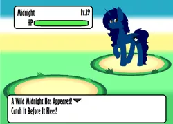 Size: 1004x722 | Tagged: safe, artist:midnightamber, derpibooru import, oc, oc:midnight, unofficial characters only, alicorn, pony, alicorn oc, crossover, female, horn, mare, pokémon, solo, wings