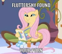 Size: 403x349 | Tagged: artifact, caption, cropped, dashface, derpibooru import, edit, edited screencap, exploitable meme, fluttershy, green isn't your color, image macro, meme, screencap, solo, suggestive, text