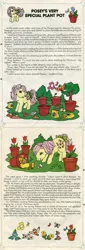 Size: 578x1698 | Tagged: bird, birdsong, christmas, christmas carol, comic:my little pony (g1), derpibooru import, egg, european robin, flower, flower pot, g1, garden, gardening, hatchling, holiday, innuendo, official, planting, posey, posey's very special plant pot, robbie the robin, robin, robina the robin, safe, seeds, spring, story, you know for kids
