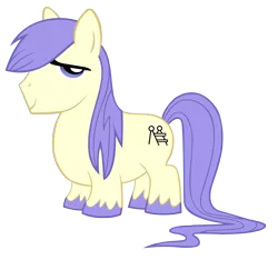 Size: 3199x3000 | Tagged: safe, artist:pirill, derpibooru import, shortround, earth pony, pony, shetland pony, hearts and hooves day (episode), colored hooves, long tail, male, short legs, simple background, solo, stallion, the perfect stallion, too short, transparent background, vector