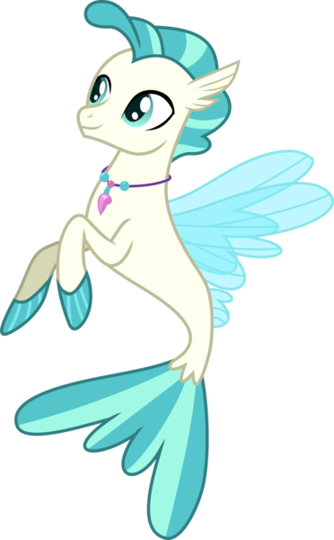 Size: 1143x1846 | Tagged: artist:frownfactory, derpibooru import, jewelry, male, necklace, safe, seapony (g4), simple background, solo, surf and/or turf, svg, .svg available, terramar, transparent background, vector