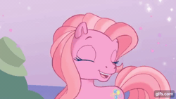 Size: 640x360 | Tagged: animated, cute, derpibooru import, diapinkes, g3, g3.5, g3betes, gif, pinkie pie, pinkie pie (g3), safe, screencap, song, that's what makes a friend, twinkle wish adventure