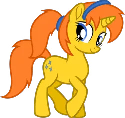 Size: 5995x5689 | Tagged: safe, artist:deyrasd, derpibooru import, ponified, pony, unicorn, absurd resolution, april o'neil, female, mare, simple background, solo, transparent background, vector