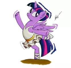 Size: 1500x1440 | Tagged: alicorn, a royal problem, artist:fedairkid, ballerina, clothes, derpibooru import, safe, tutu, twilarina, twilight sparkle, twilight sparkle (alicorn)