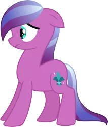 Size: 3956x4638 | Tagged: safe, artist:curvesandlines, derpibooru import, elbow grease, paradise (crystal pony), crystal pony, pony, absurd resolution, background pony, female, floppy ears, mare, simple background, solo, transparent background, vector