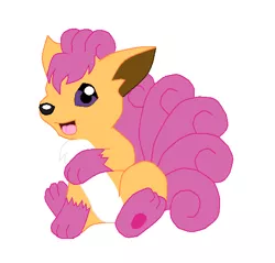 Size: 581x555 | Tagged: crossover, derpibooru import, pokémon, safe, scootaloo, vulpix