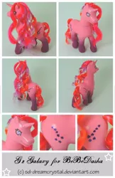 Size: 582x900 | Tagged: artist:sd-dreamcrystal, custom, derpibooru import, g1, g1 to g2, g2, galaxy (g1), generation leap, irl, photo, safe, toy, twinkle eyed pony