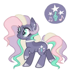 Size: 1024x990 | Tagged: safe, artist:chococakebabe, derpibooru import, oc, oc:harmony star (chococakebabe), earth pony, pony, female, mare, simple background, solo, transparent background