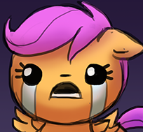 Size: 204x189 | Tagged: artist:lumineko, biblethump, cropped, crying, derpibooru import, edit, safe, scootaloo, scootaloo can't fly, the binding of isaac