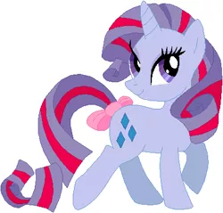 Size: 404x386 | Tagged: safe, artist:greywander87, artist:selenaede, artist:user15432, derpibooru import, sparkler (g1), unicorn, base used, bow, g1, g1 to g4, generation leap, solo, stock vector, tail bow