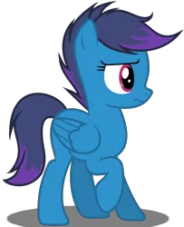 Size: 1508x1856 | Tagged: safe, artist:ponywithmagic, derpibooru import, oc, oc:dark lightning, pegasus, pony, base used, female, mare, offspring, parent:rainbow dash, parent:soarin', parents:soarindash, simple background, solo, transparent background